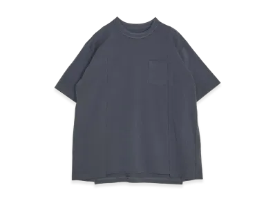 sacai Cotton Jersey T-Shirt "Blue Gray"