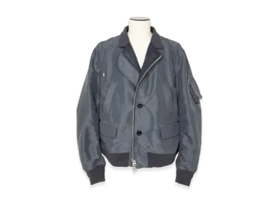 sacai Nylon Twill Jacket "Blue Gray"