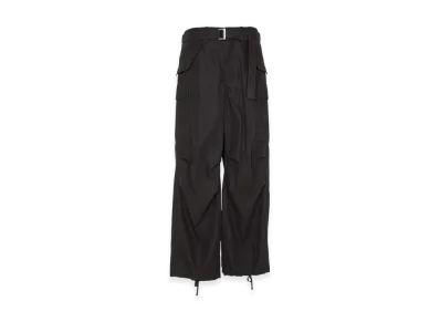 sacai Cotton Twill Pants "Black"