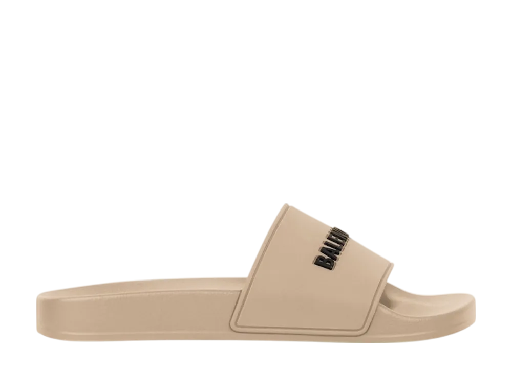 バレンシアガ ウィメンズ プール スライド サンダル "ベージュ"