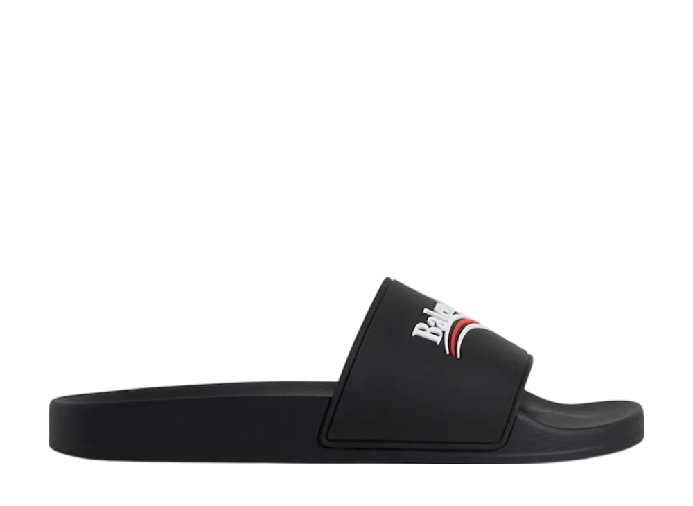 バレンシアガ ウィメンズ プール スライド サンダル "ブラック"