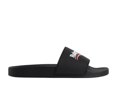 バレンシアガ ウィメンズ プール スライド サンダル "ブラック"