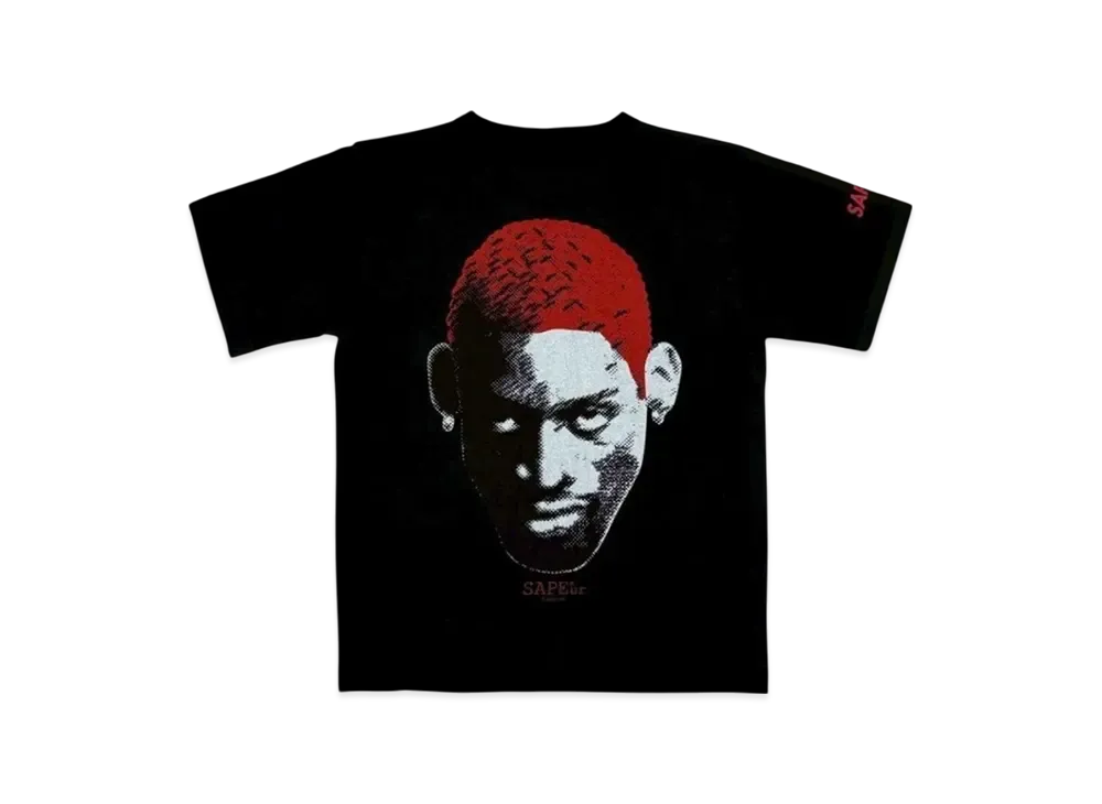 SAPEur Kid's Archive Series Red Head S/S Tee "Black"