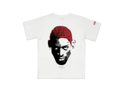 SAPEur Kid's Archive Series Red Head S/S Tee "White"