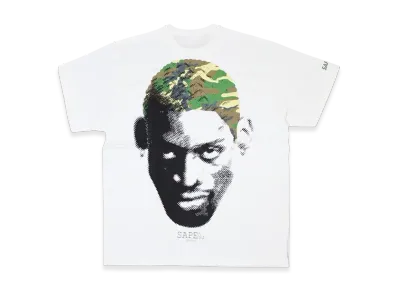 SAPEur Archive Series Camo Head S/S Tee "White"