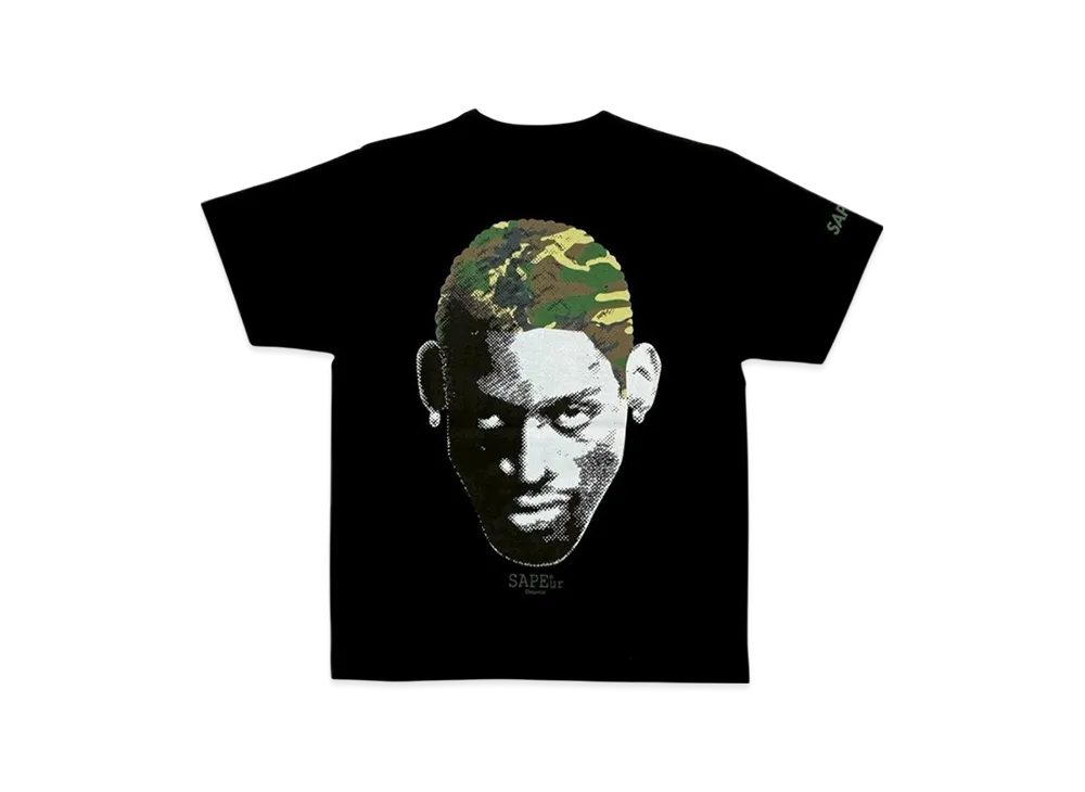 SAPEur Youth Archive Series Camo Head S/S Tee "Black"