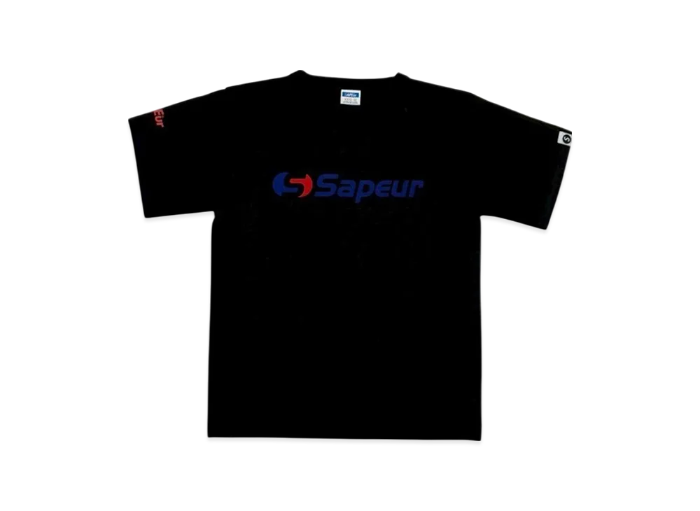 SAPEur Kid's Tee Brand S/S Tee "Black"