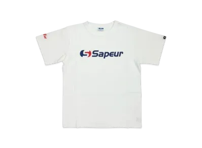 SAPEur Kid's Tee Brand S/S Tee "White"