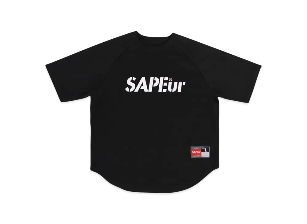 SAPEur Youth Basic S/S Tee "Black"