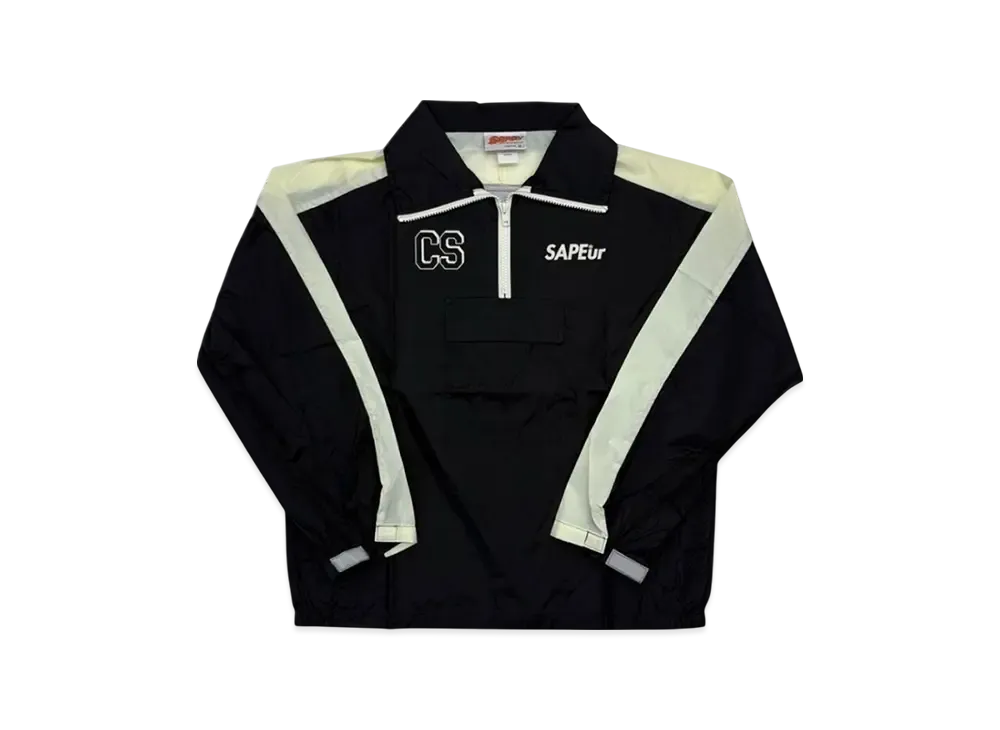 SAPEur Youth Pullover Nylon Jacket "Black"