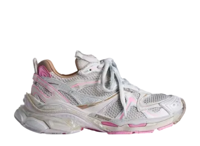 バレンシアガ ウィメンズ ランナー2.0 スニーカー "トープ/ピンク"