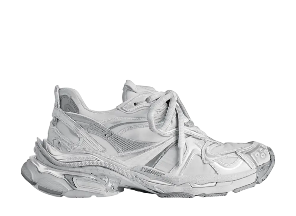 バレンシアガ ウィメンズ ランナー2.0 スニーカー "グレー/シルバー"