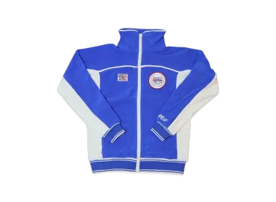 SAPEur Kid's 2028 Los Angeles Pile Jersey Jacket "Blue"