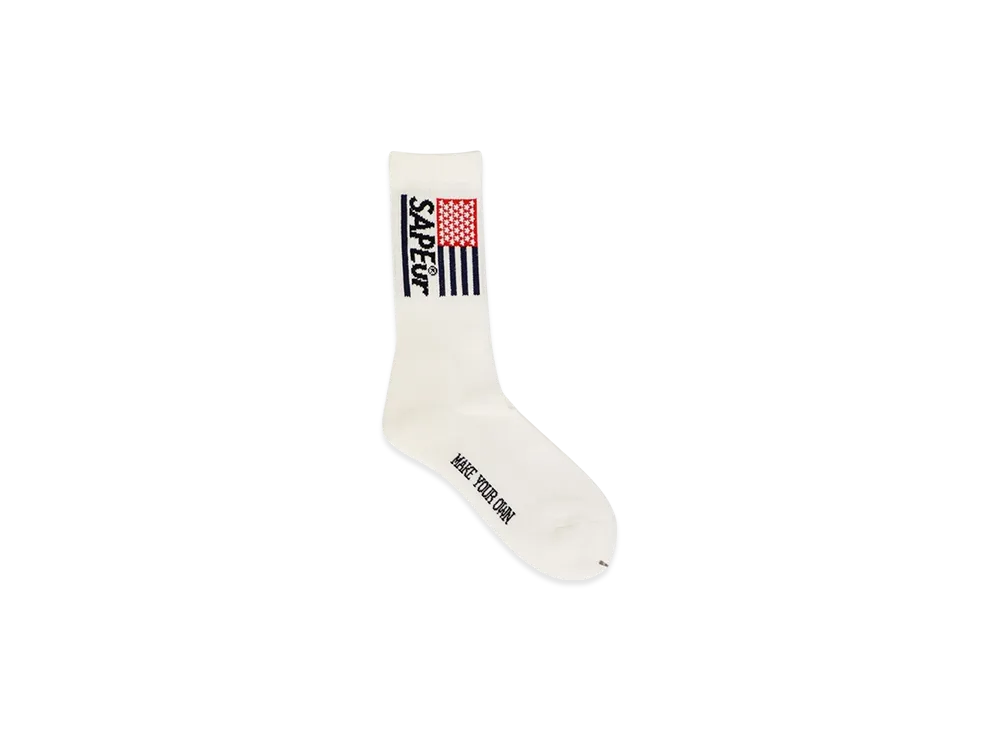 SAPEur USA Sapeur Socks "Off White"