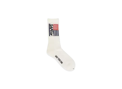 SAPEur USA Sapeur Socks "Off White"