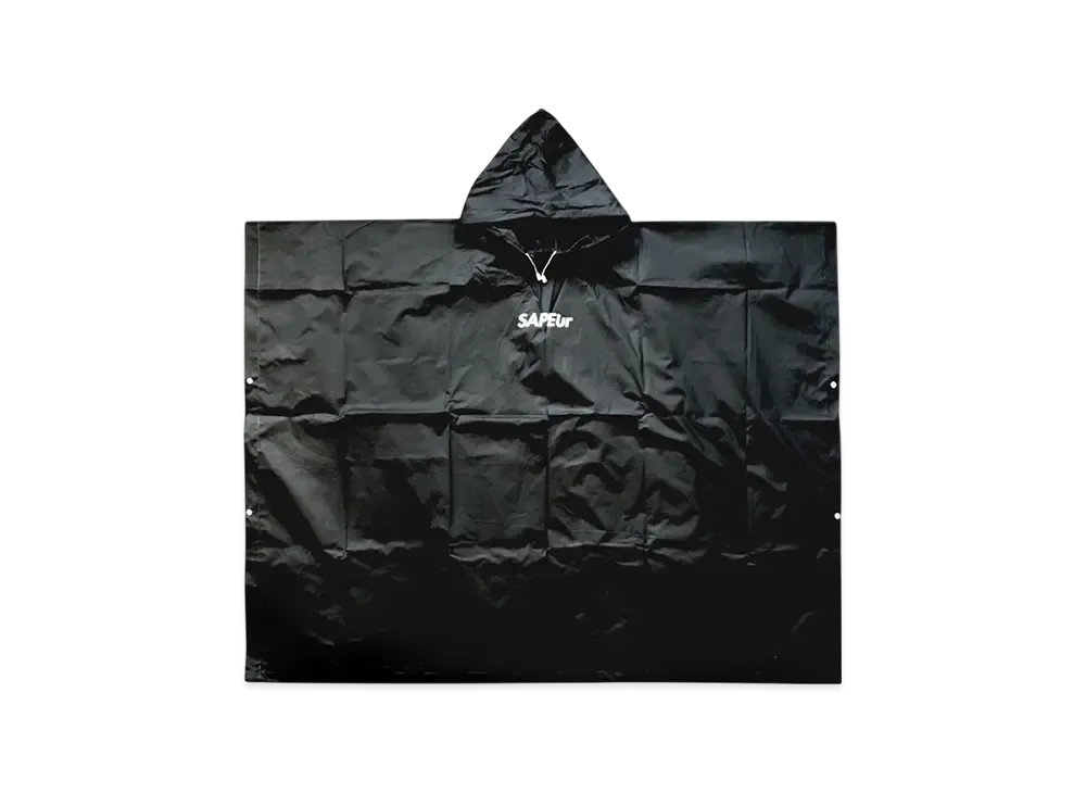 SAPEur Rain Poncho "Black"