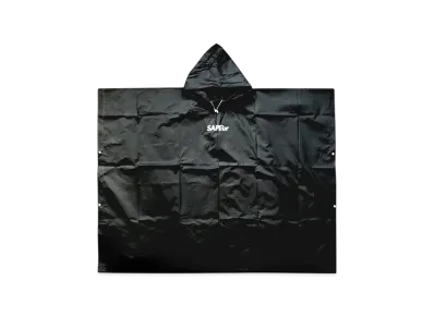 SAPEur Rain Poncho "Black"