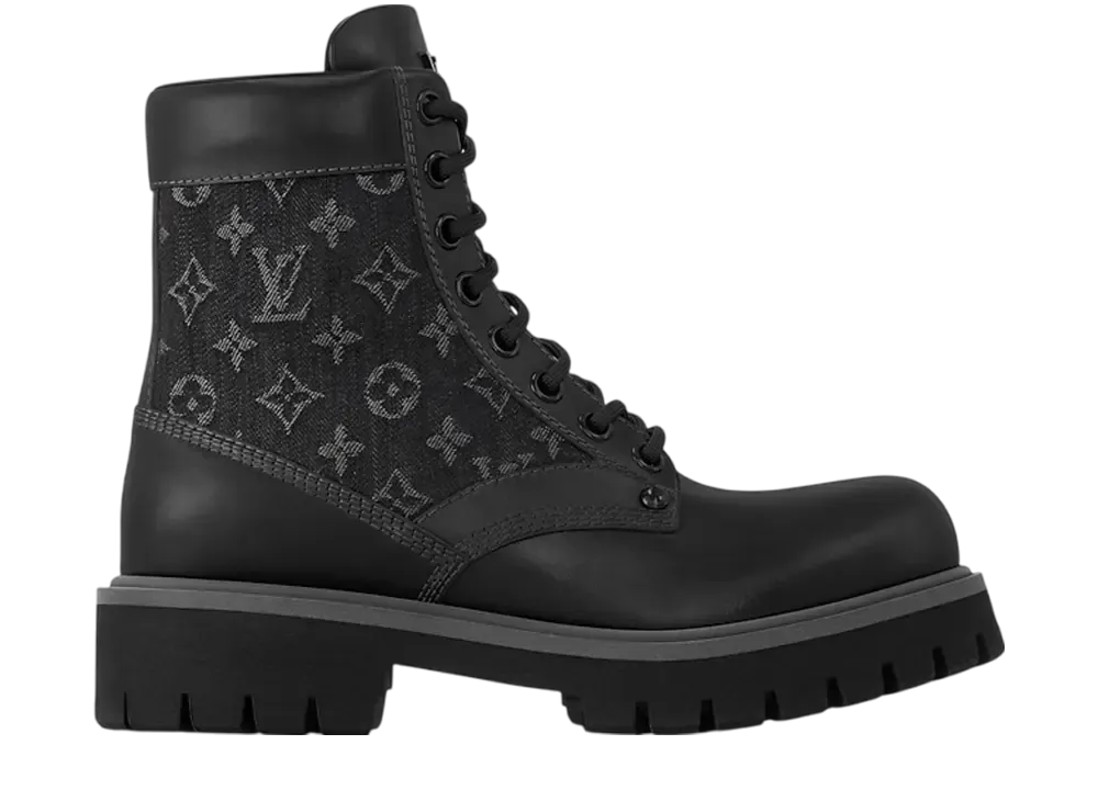ルイヴィトン LV ブーツ レンジャー ブーツ "ブラック"