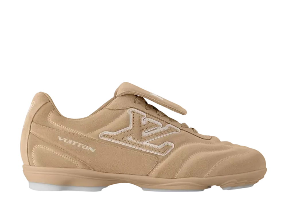 ルイヴィトン LV フットプリント サッカー "ベージュ"