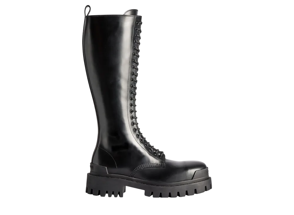 バレンシアガ ウィメンズ ストライク 20mm ブーツ "ブラック"