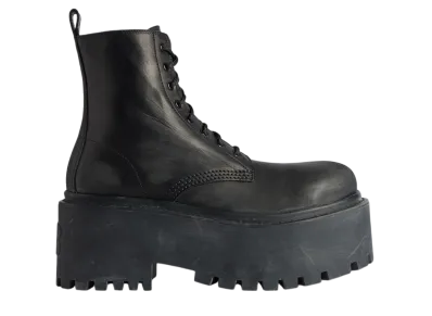 バレンシアガ ウィメンズ ストライク プラットフォーム ブーティ "ブラック"