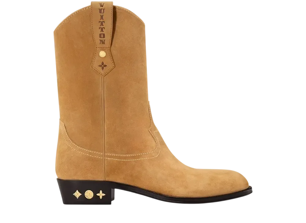 ルイヴィトン LV ライダー ブーツ "ベージュ"