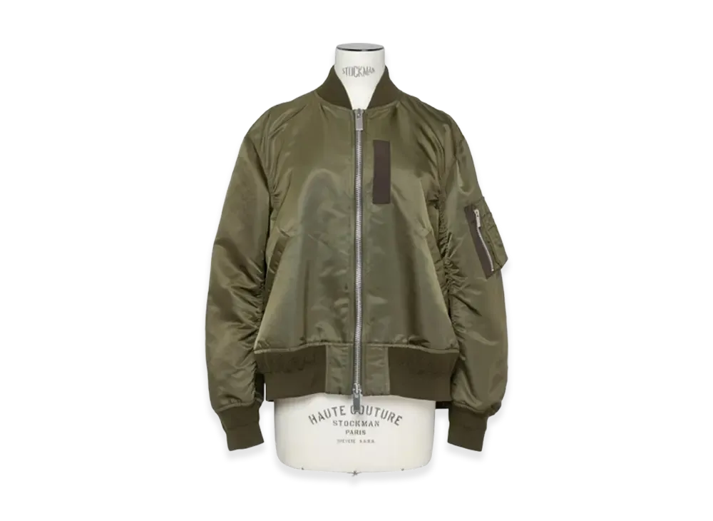 sacai Nylon Twill Blouson "Olive"