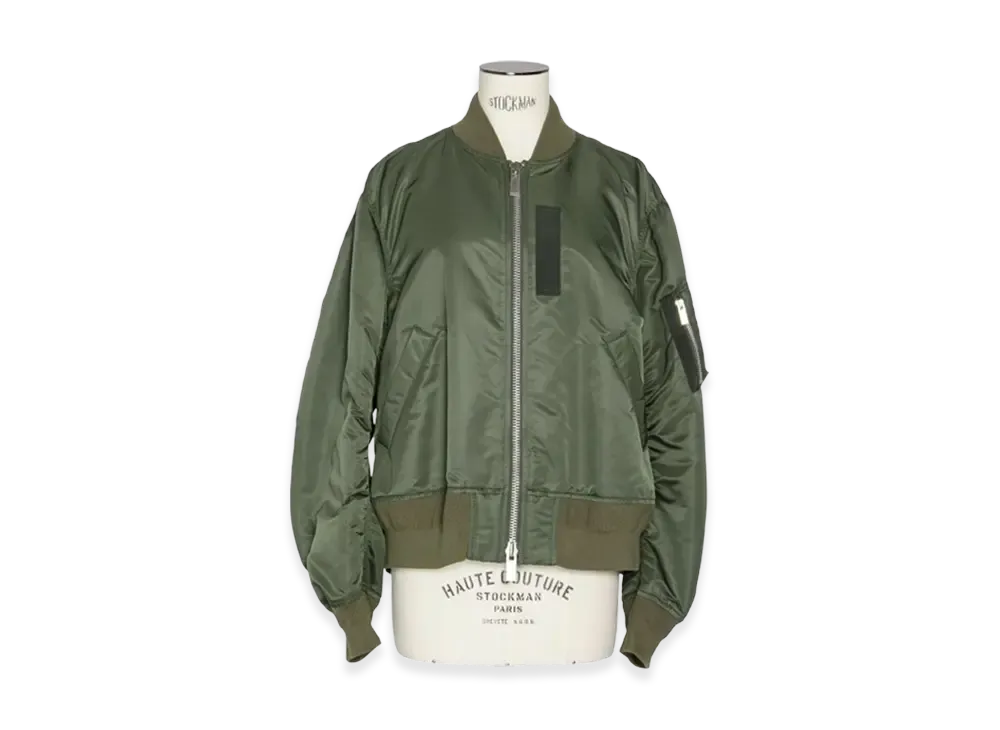 sacai Nylon Twill Blouson "Khaki"