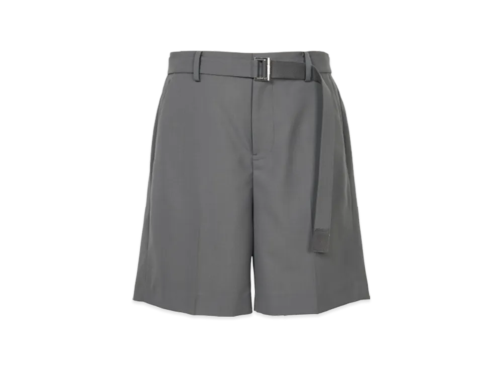 sacai Suiting Shorts トープ SACAI: Men's Suiting Shorts (Taupe) | DSMS E-SHOP