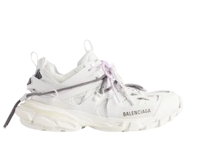 バレンシアガ ウィメンズ トラック トレイル レース スニーカー "ホワイト/ライラック"