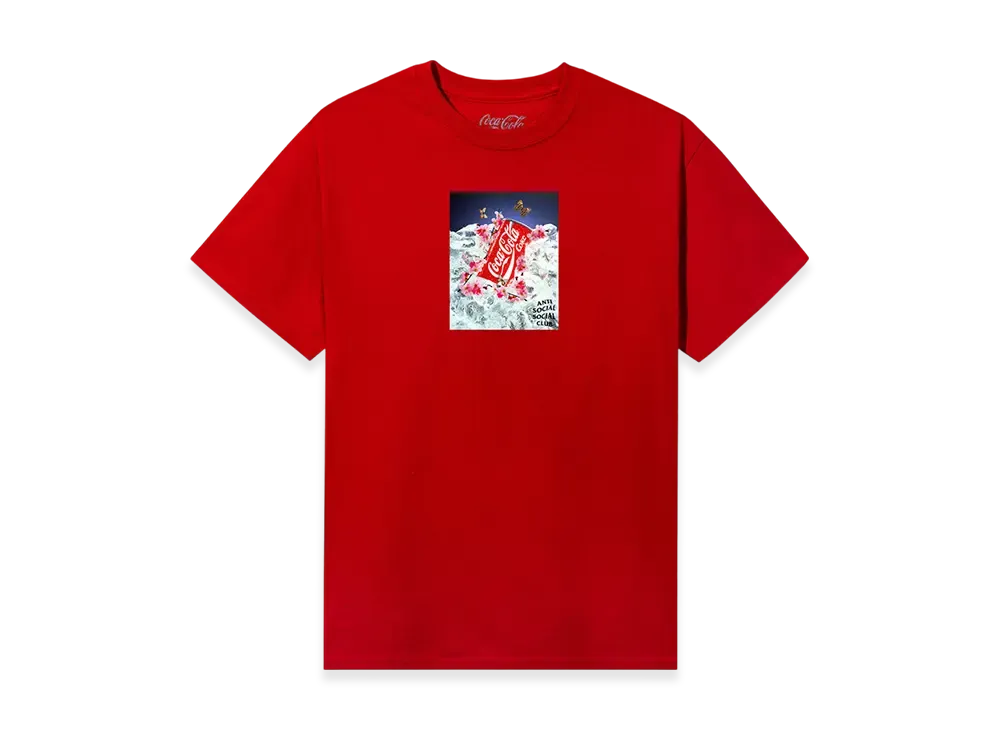 ANTI SOCIAL SOCIAL CLUB x Coca-Cola Ice Tee "Fiery Red"