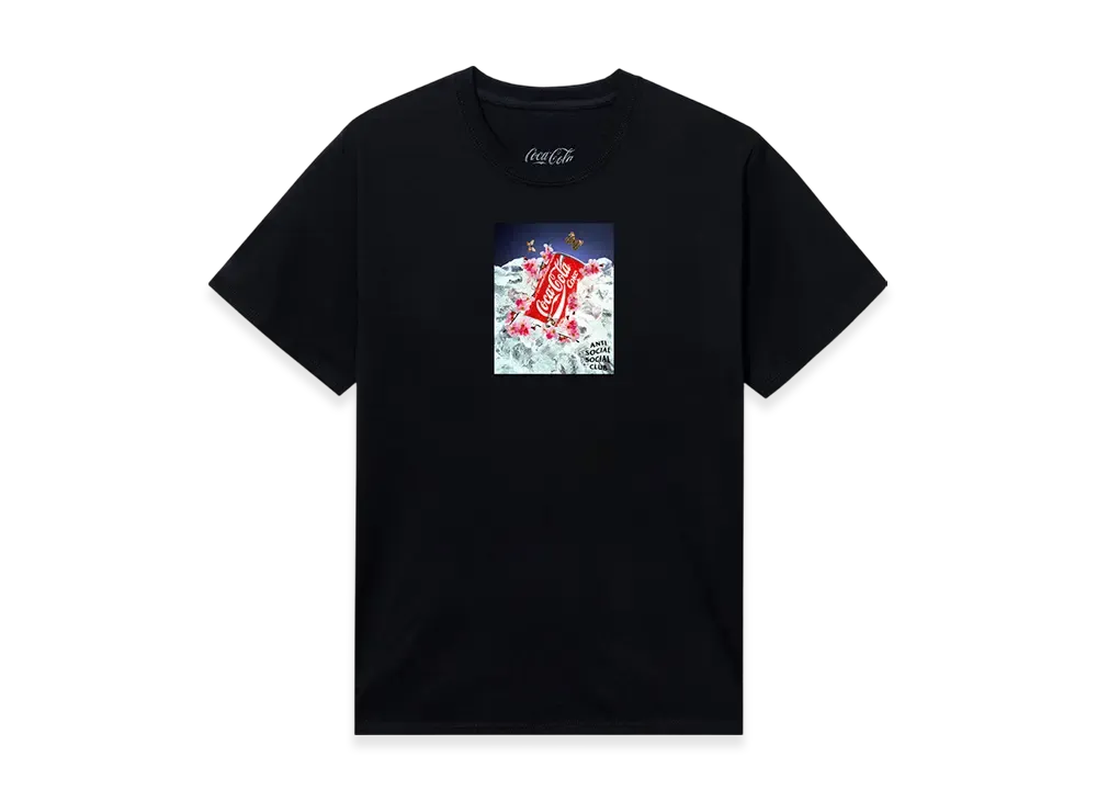 ANTI SOCIAL SOCIAL CLUB x Coca-Cola Ice Tee "Black"