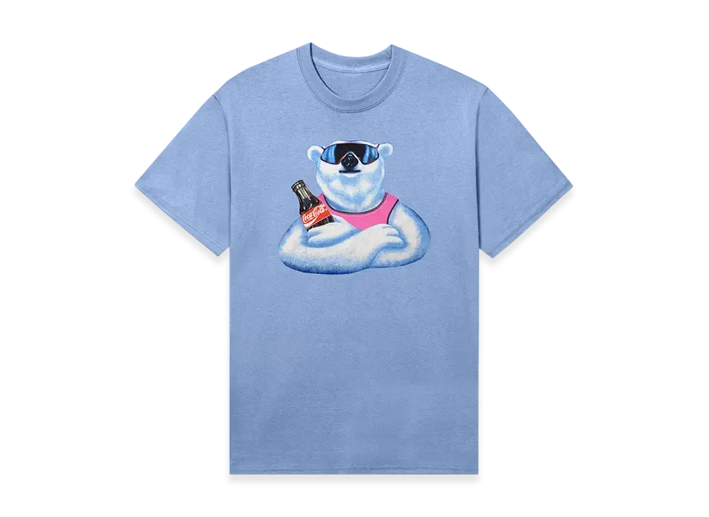 ANTI SOCIAL SOCIAL CLUB x Coca-Cola Polar Ice Tee "Light Blue"
