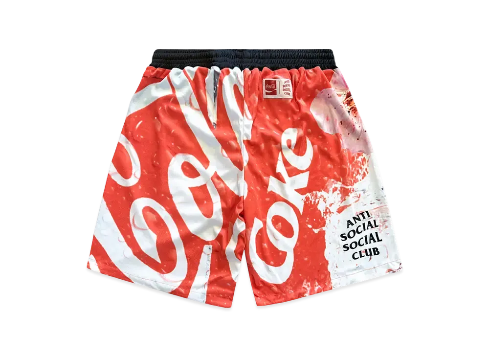ANTI SOCIAL SOCIAL CLUB x Coca-Cola Ice Mesh Shorts "Multi"