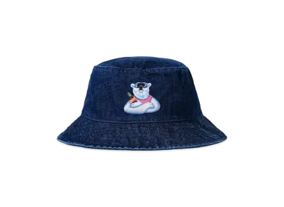 ANTI SOCIAL SOCIAL CLUB x Coca-Cola Polar Ice Bucket Hat "Denim"