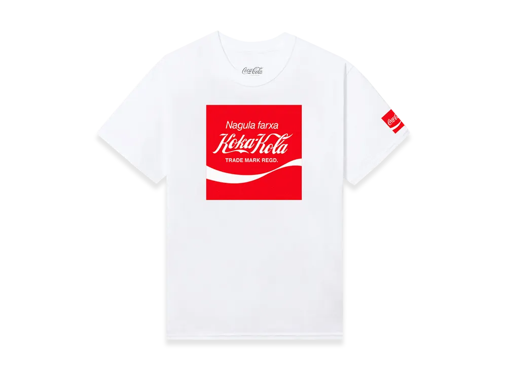 ANTI SOCIAL SOCIAL CLUB x Coca-Cola International Somalia Tee "White"