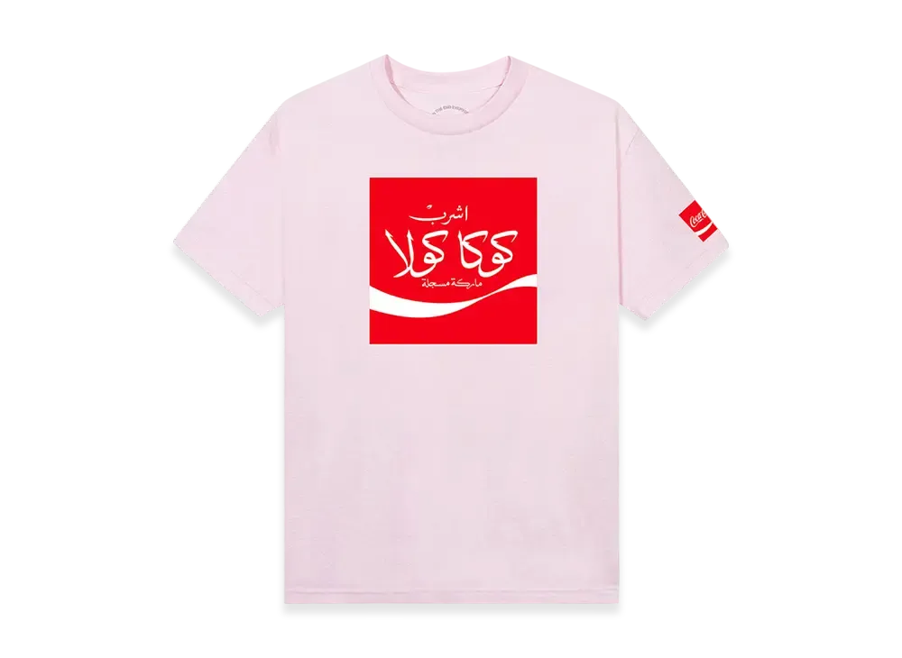 ANTI SOCIAL SOCIAL CLUB x Coca-Cola International Morocco Tee "Candy Pink"