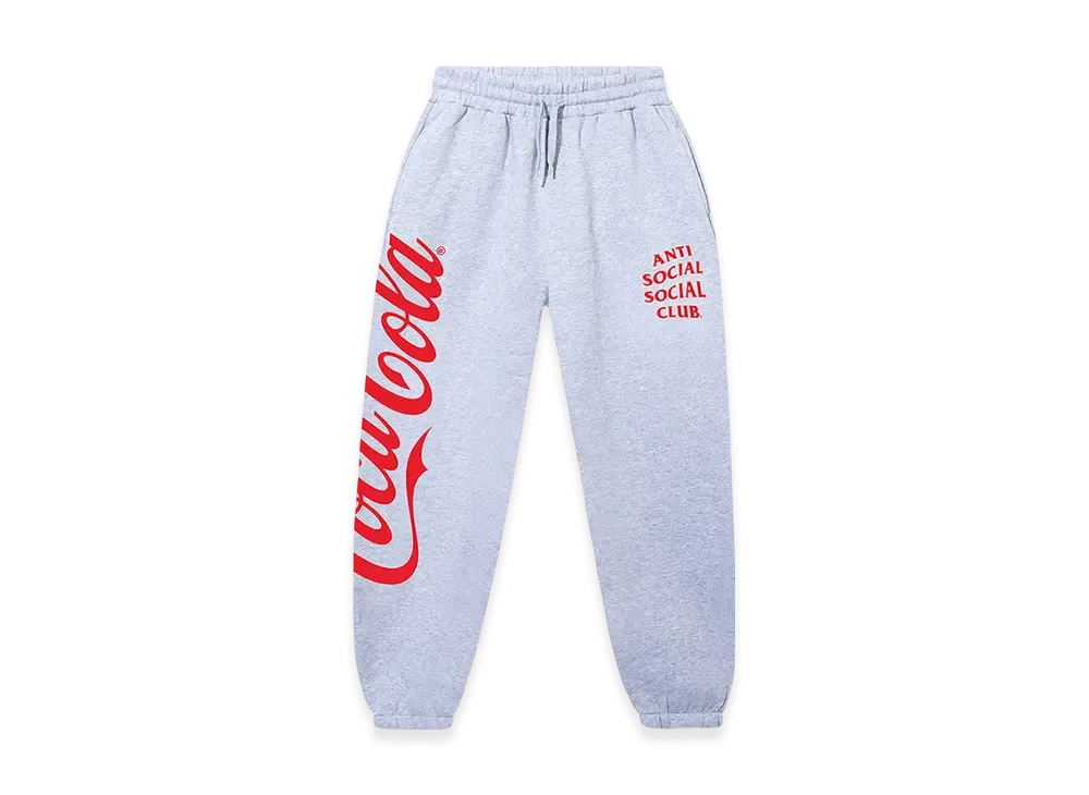 ANTI SOCIAL SOCIAL CLUB x Coca-Cola Drink Pants "Ath Heather"