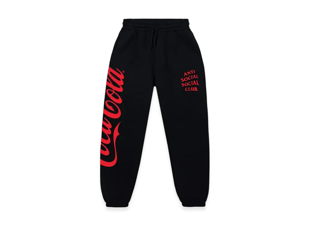 ANTI SOCIAL SOCIAL CLUB x Coca-Cola Drink Pants "Black"