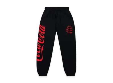 ANTI SOCIAL SOCIAL CLUB x Coca-Cola Drink Pants "Black"