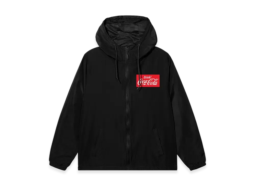 ANTI SOCIAL SOCIAL CLUB x Coca-Cola Drink Windbreaker "Black"