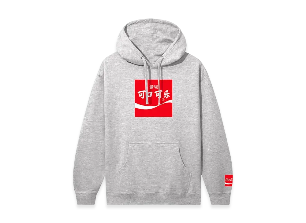 ANTI SOCIAL SOCIAL CLUB x Coca-Cola International China Hoodie "Grey Heather"