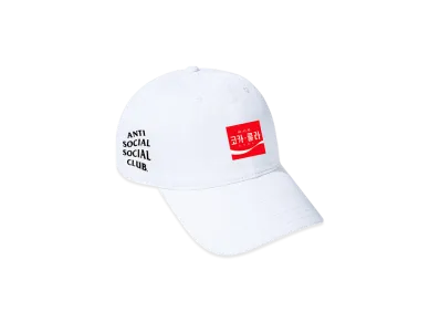 ANTI SOCIAL SOCIAL CLUB x Coca-Cola International Coke Cap Korea "White"