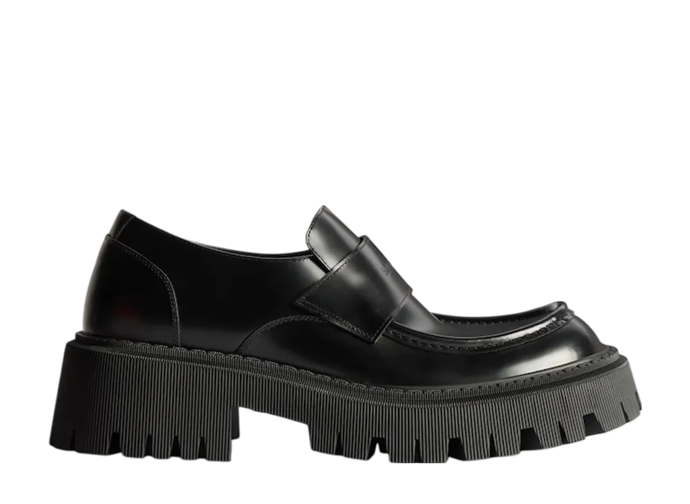 バレンシアガ ウィメンズ トラクター ローファー "ブラック"