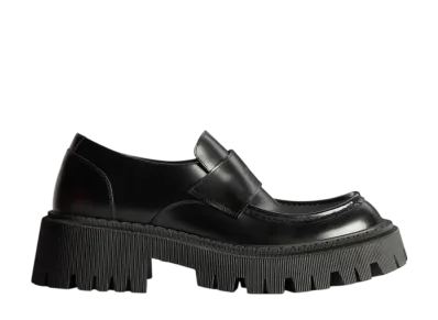 バレンシアガ ウィメンズ トラクター ローファー "ブラック"