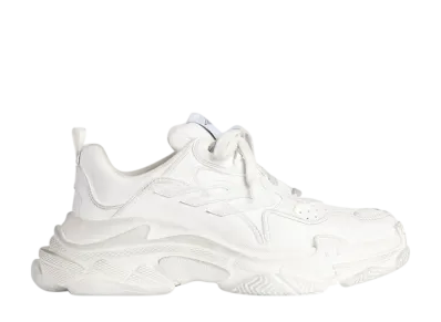 バレンシアガ ウィメンズ トリプルS スポーティー スニーカー "ホワイト"