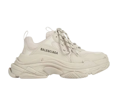 バレンシアガ ウィメンズ トリプルS スニーカー "ベージュ"