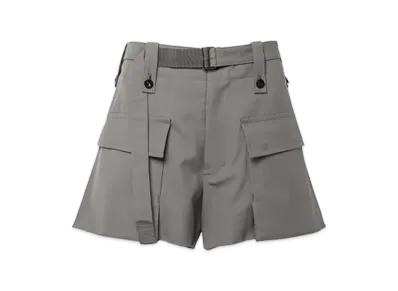 sacai Suiting Shorts "Taupe"