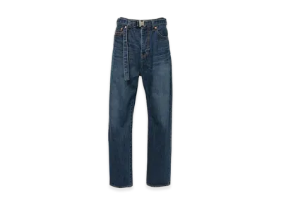 sacai Straight Denim Pants "Blue"