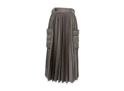 sacai Nylon Twill Skirt "Taupe"